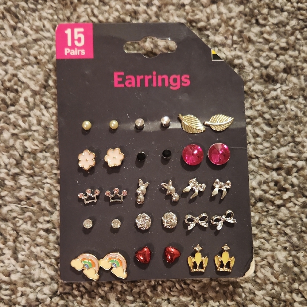 15 Pairs of Earrings